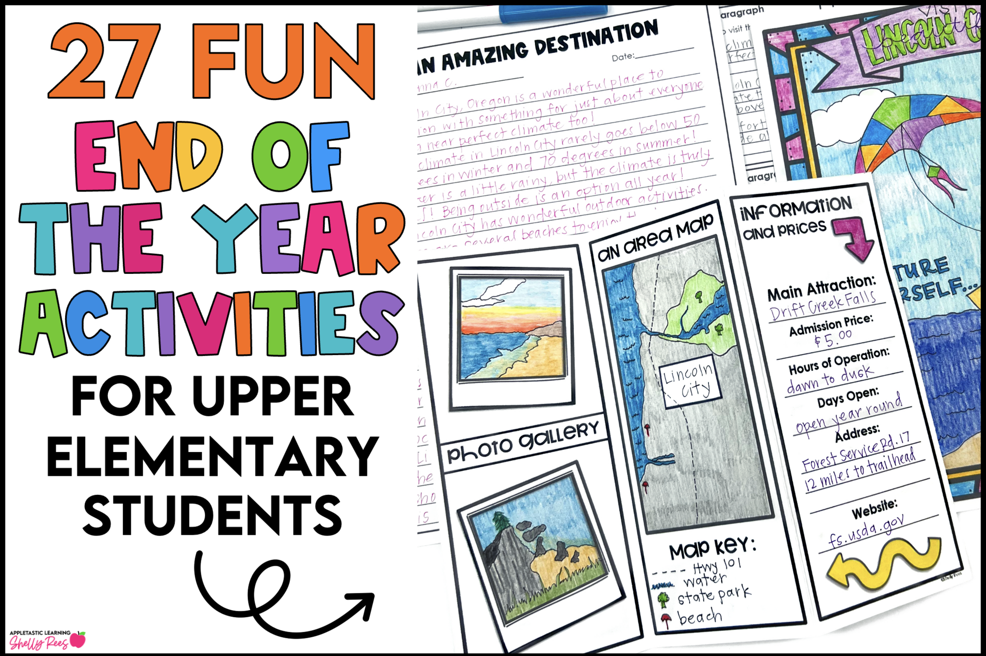 end of the year activities for 5th graders